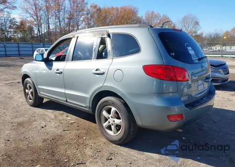 2008 Hyundai Santa Fe Gls from USA, damaged, VIN 5NMSG13D48H165991